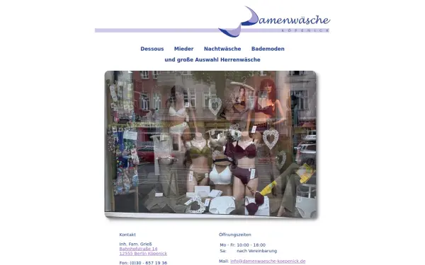 damenwaesche-koepenick.de