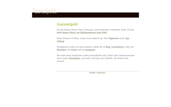 goesselgold.de