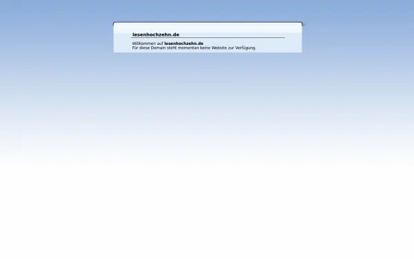 lesenhochzehn.de