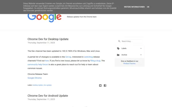 chromereleases.googleblog.com