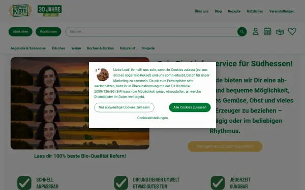 www.diegemuesekiste.de