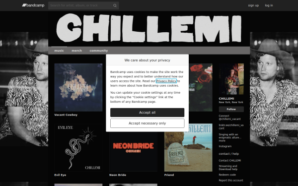 chillemi.bandcamp.com