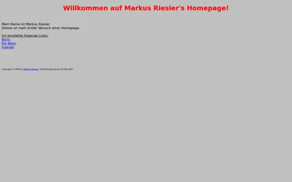 markusriesler.de