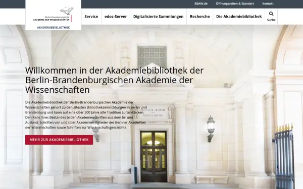 bibliothek.bbaw.de