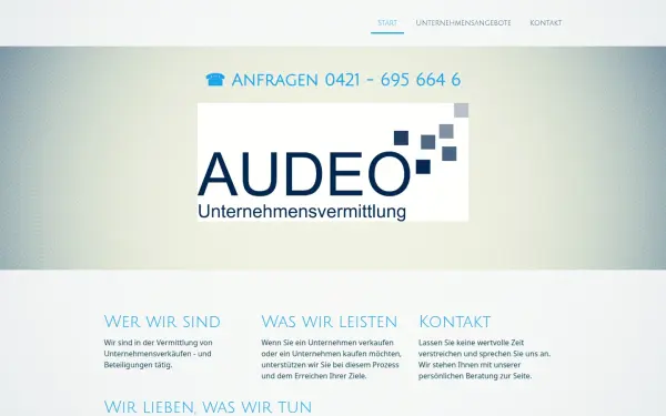 www.audeo-unternehmensverkauf.de