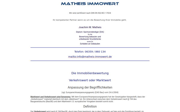 www.matheis-immowert.de