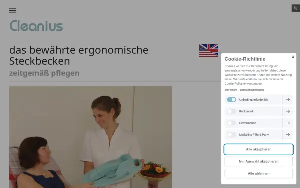 www.cleanius.de