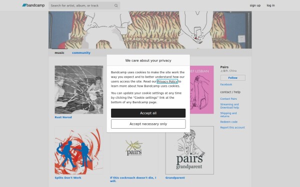 pairs.bandcamp.com