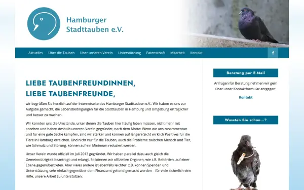 www.hamburgerstadttauben.de