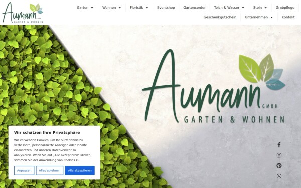 aumann-gartenundwohnen.de