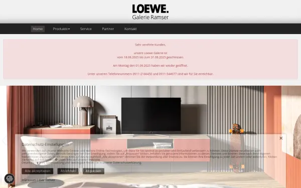www.loewe-galerie-ramser.de