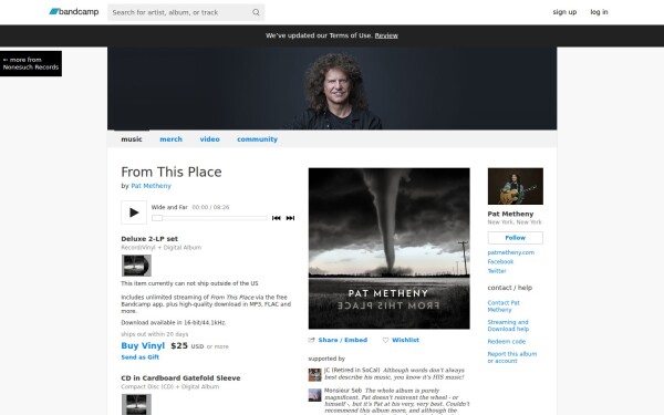 patmetheny.bandcamp.com
