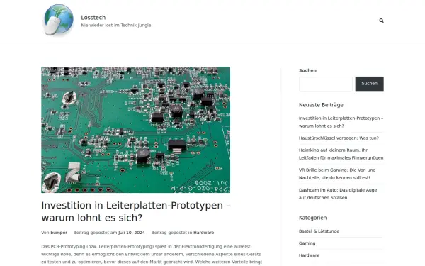www.losstech-blog.de