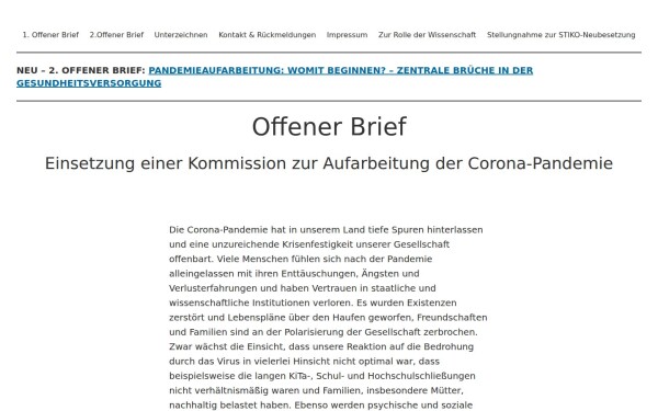pandemieaufarbeitung.net