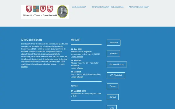 www.albrecht-thaer-gesellschaft.de