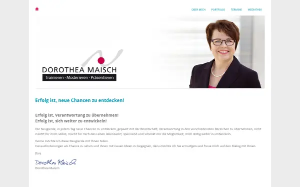 www.dorotheamaisch.de