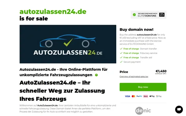 autozulassen24.de