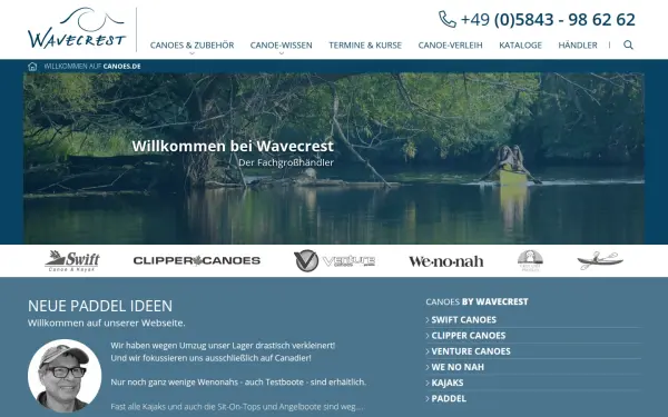 www.canoes.de
