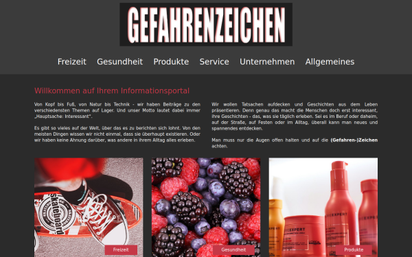 www.gefahrenzeichen.de