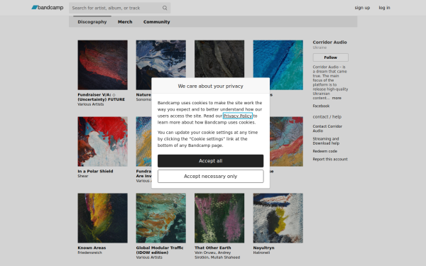 corridoraudio.bandcamp.com