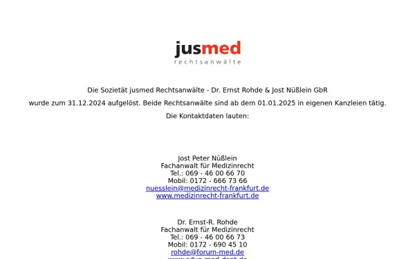 www.jusmed.de
