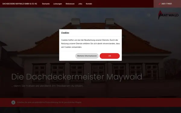 dachdecker-maywald.de