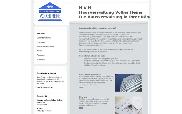 www.hausverwaltung-heine.de