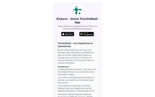 kickern.app