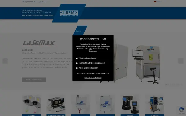 www.oestling-markiersysteme.de