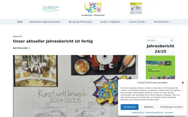 loeweneckschule.de