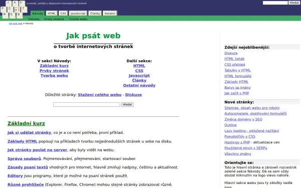 www.jakpsatweb.cz