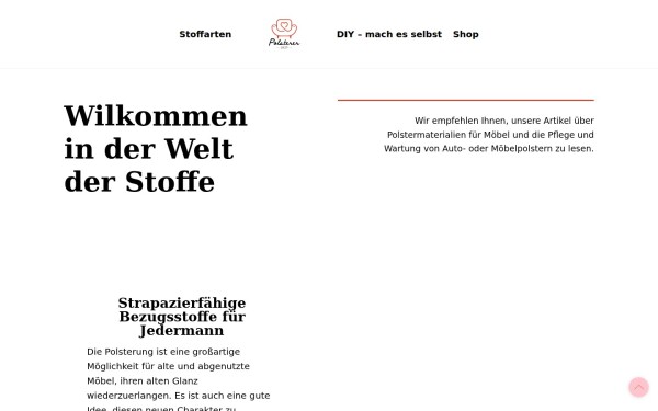 www.polsterer-shop.de