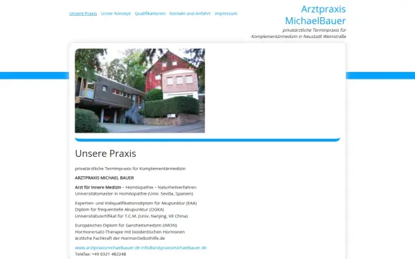 arztpraxismichaelbauer.de