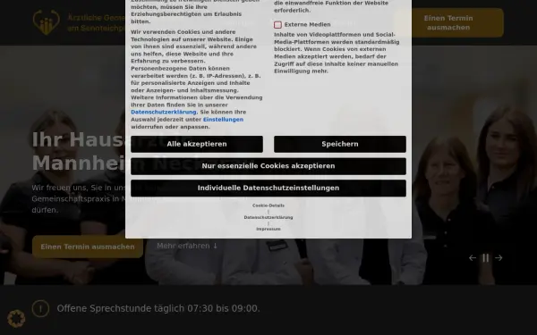 www.hausarztpraxis-neckarau.de