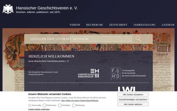 www.hansischergeschichtsverein.de