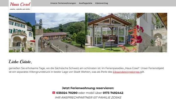 www.haus-cosel.de