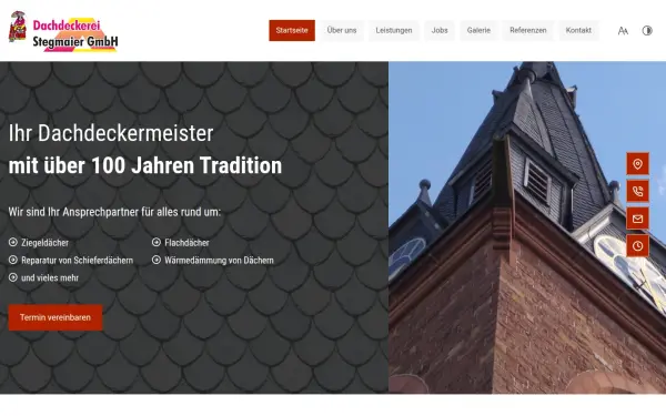 www.dachdeckerei-stegmaier.de