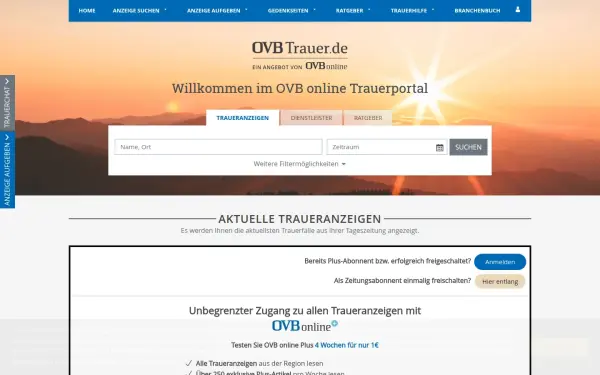 trauer.ovb-online.de