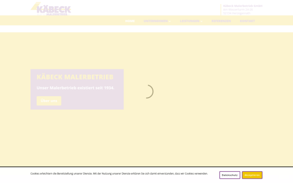 www.maler-kaebeck.de