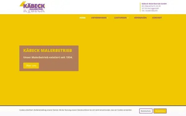 www.maler-kaebeck.de