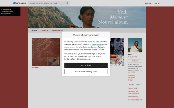 yndidasilva.bandcamp.com