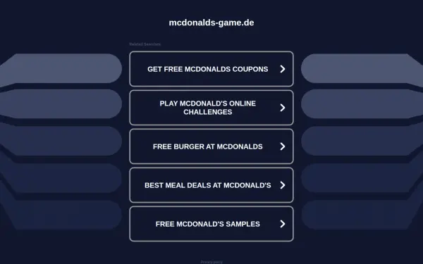 mcdonalds-game.de