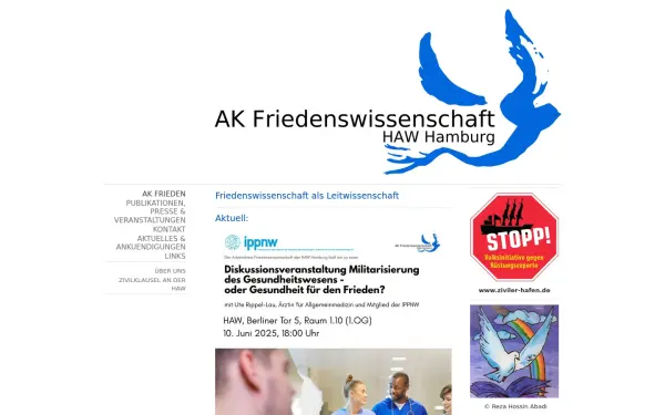www.ak-friedenswissenschaft.de