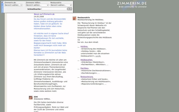 zimmerin.de