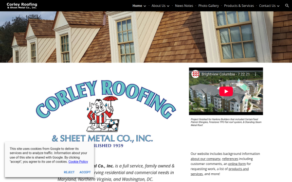 www.corleyroofing.com