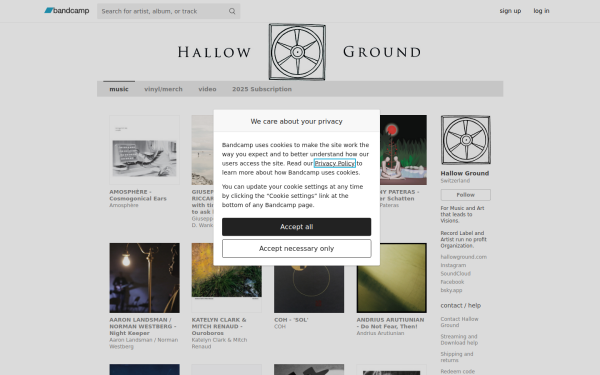 hallowground.bandcamp.com