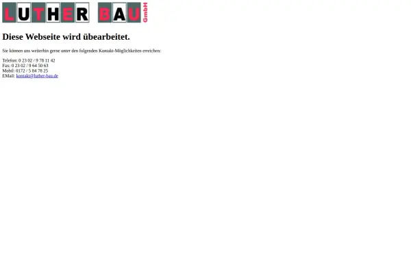 luther-bau.de