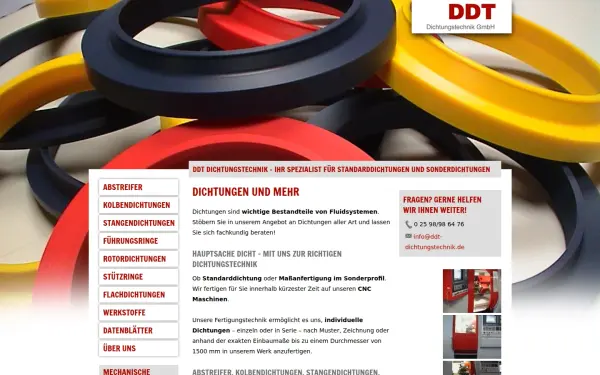 ddt-dichtungstechnik.de