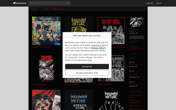 inhumannature.bandcamp.com
