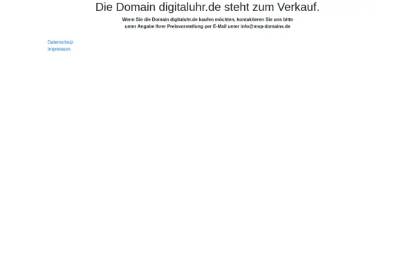 digitaluhr.de